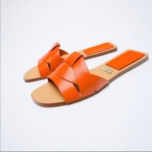 Zara slide sandals 7-7.5